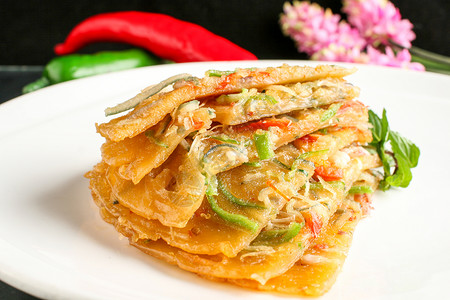 泡菜饼韩式海鲜饼高清图片