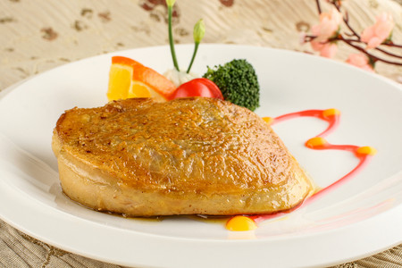 法国鹅肝法国食物高清图片