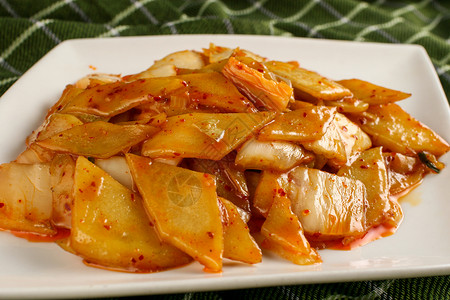 韩式泡菜韩式餐具高清图片