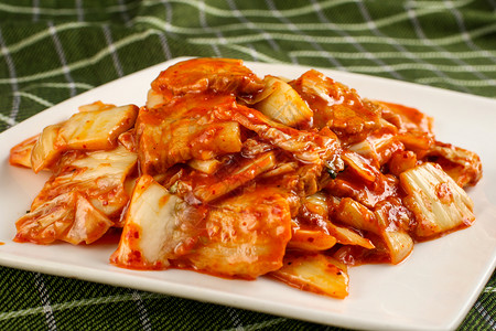 韩式泡菜五花肉背景图片