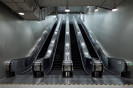 地铁站手扶梯电梯高清图片