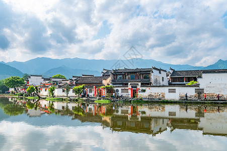 古徽州文化旅游区宏村高清图片