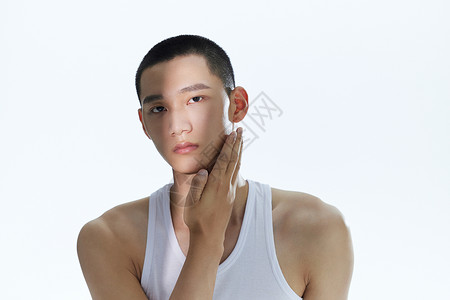 男性护肤概念图片