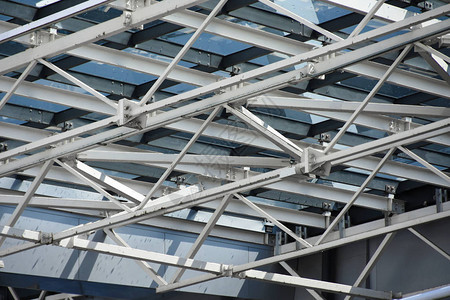 钢铁结构金属建筑屋顶图片