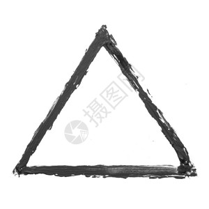 黑三角形由白色背景上背景图片