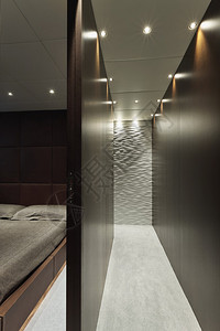 意大利豪华游艇Tecnomar3636米卧室走廊和图片