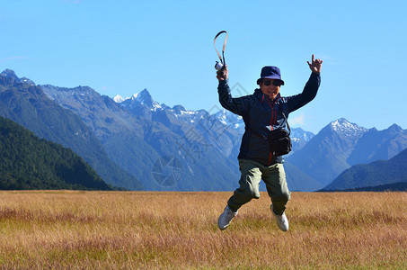 在前往新西兰南部岛屿Fiordland和Milford图片