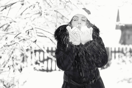 冬天寒冬雪天的图片