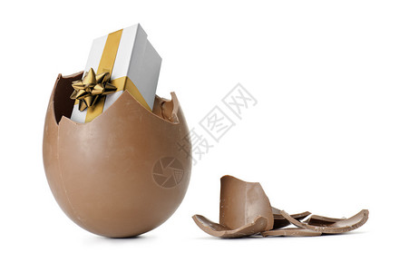 巧克力东方鸡蛋带礼物盒图片