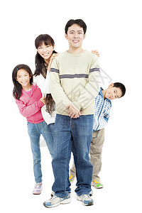 整个幸福的亚洲家庭图片