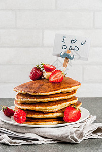 庆祝父亲节早餐丰盛美味的假日早餐的想法图片