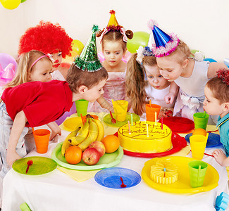 儿童生日快乐派对图片