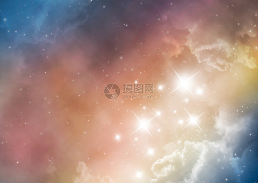 奇幻宇宙星空星云星系图片