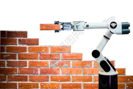 智能机器人工业40臂砖建筑施工人力远程wi图片