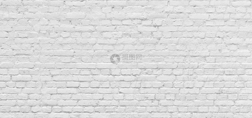 白砖墙纹理背景家用和办图片
