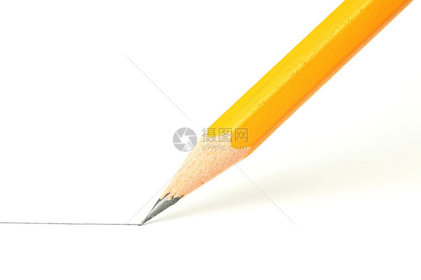用铅笔画一条线图片