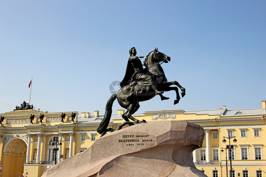 圣彼得堡彼得一世纪念碑图片