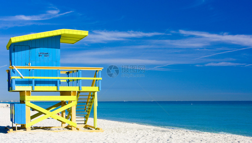 美国佛罗里达州迈阿密海滩图片