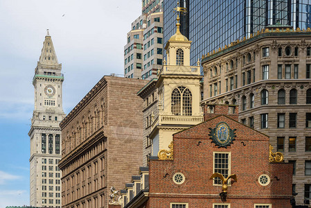 波士顿老城旧州立旧图片