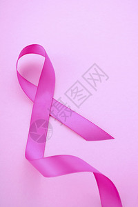 女健康意识的粉红丝带慈善机构背景图片