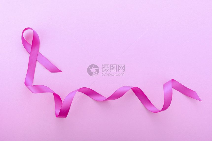 女健康意识的粉红丝带慈善机构图片