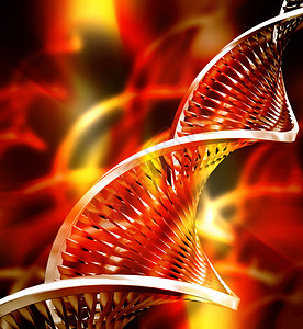 抽象DNA背景图片