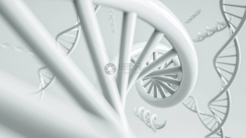 DNA螺旋和分子结构图片
