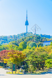 韩国首尔市首尔塔图片