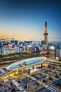 名古屋日本城市天线图片