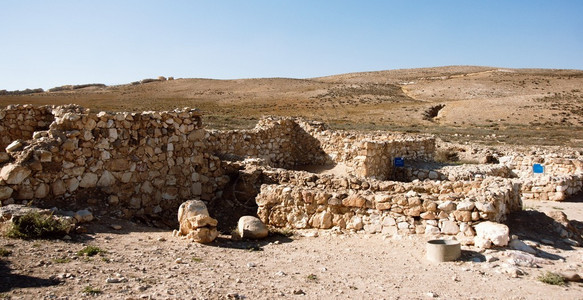 以色列历史遗迹的考古图片