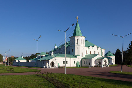 拉特纳王室普希金镇的建筑纪念碑的新俄罗斯风格图片