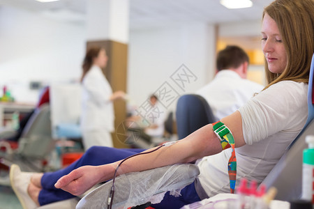 护士在血液服务和捐献者会议中的作用护士和背景图片