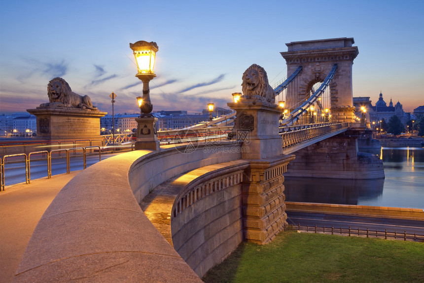 连线桥在布达佩斯的图图片