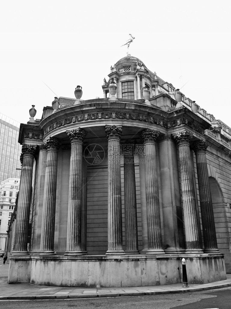 英国伦敦英格兰银行历史建筑联合图片