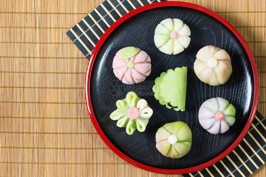 日本传统甜食蛋糕华桥图片