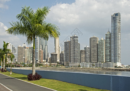 巴拿马巴拿马市摩天大楼BalboaAv的部分图片