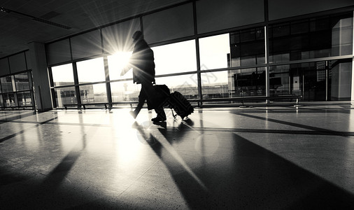 机场单一乘客休眠带透镜照明图片