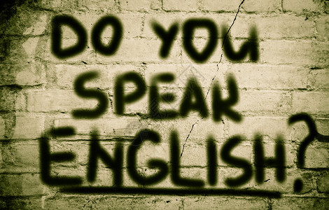 你说英语概念吗背景图片