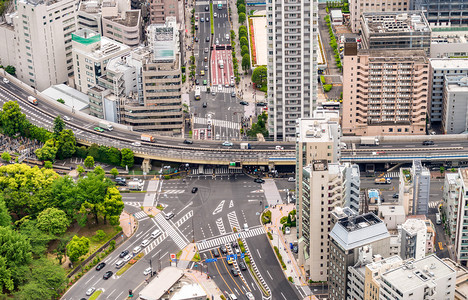 东京公路交叉图片