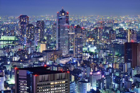 日本东京筑地区天际线图片
