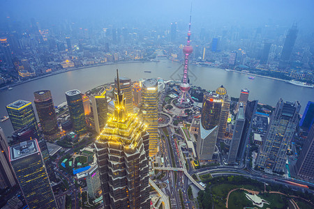 上海市风景金融区的图片