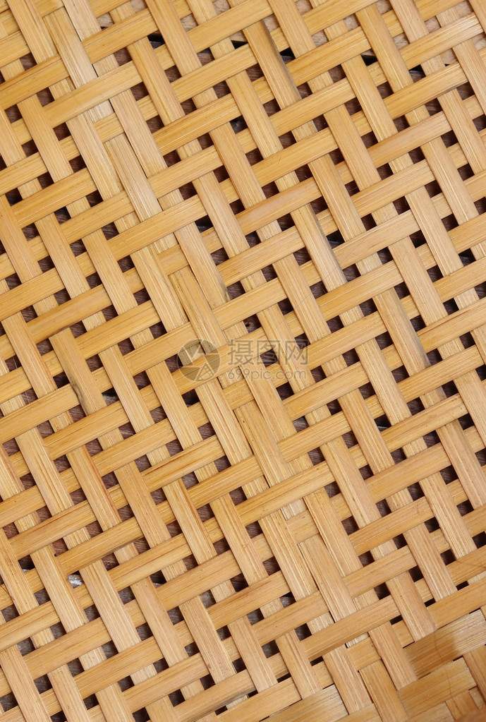 竹篮子编织工艺质感图片