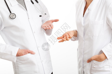 医疗理事会期间两名医生参加医图片