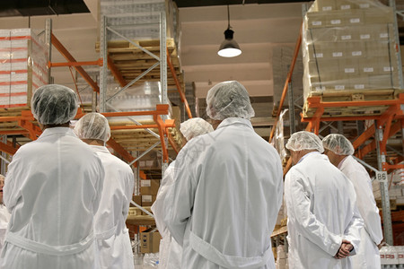 一家制药工业内地白大衣访客参观者图片