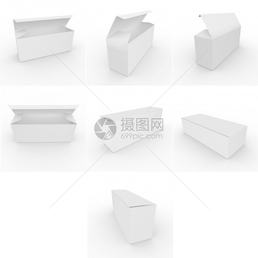 茶叶和其他产品及货物的空白盒箱收集表孤图片