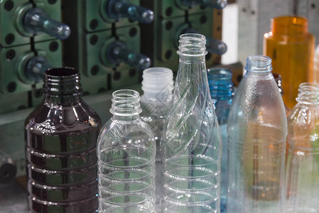 各种类型的塑料瓶样品塑图片