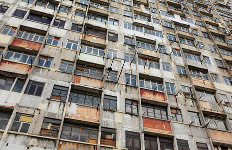 香港废弃建筑图片