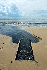 黑海工业废水图片
