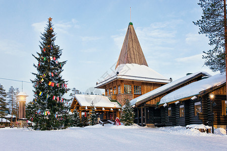 办公室在村的圣诞图片