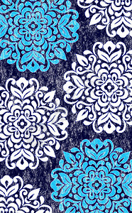 浸染Batik领带染色纹理插画